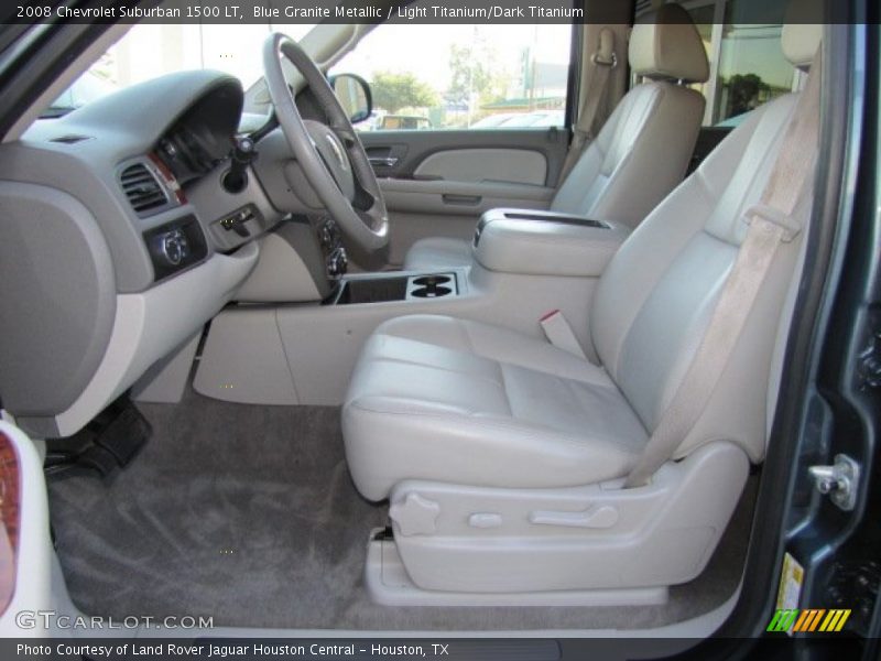 Blue Granite Metallic / Light Titanium/Dark Titanium 2008 Chevrolet Suburban 1500 LT