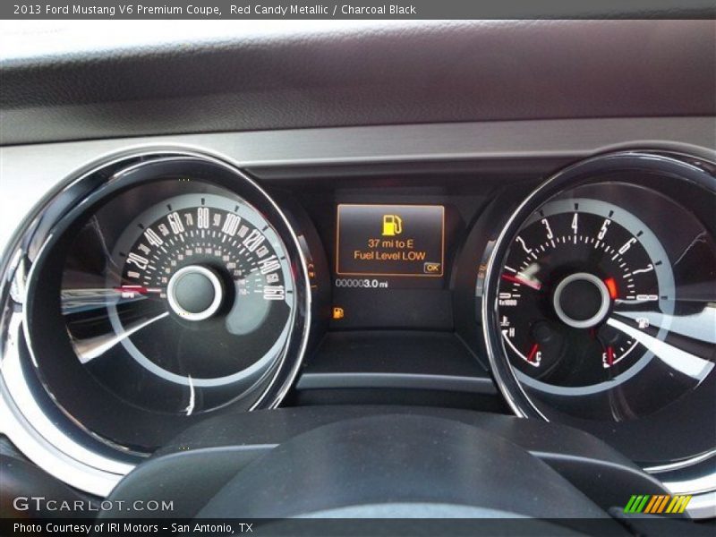 Red Candy Metallic / Charcoal Black 2013 Ford Mustang V6 Premium Coupe