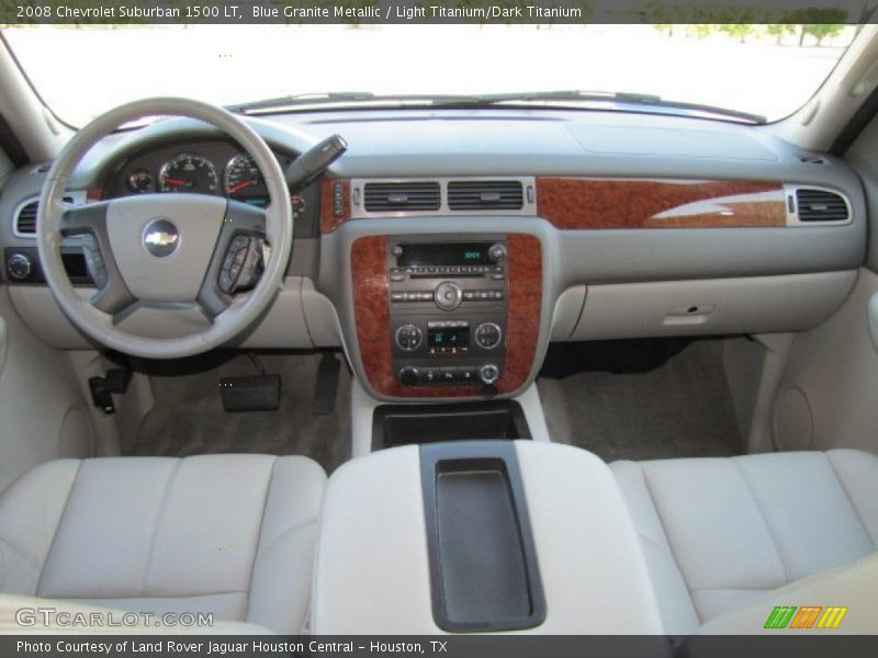 Blue Granite Metallic / Light Titanium/Dark Titanium 2008 Chevrolet Suburban 1500 LT