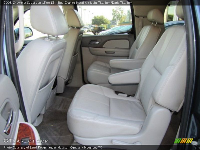Blue Granite Metallic / Light Titanium/Dark Titanium 2008 Chevrolet Suburban 1500 LT