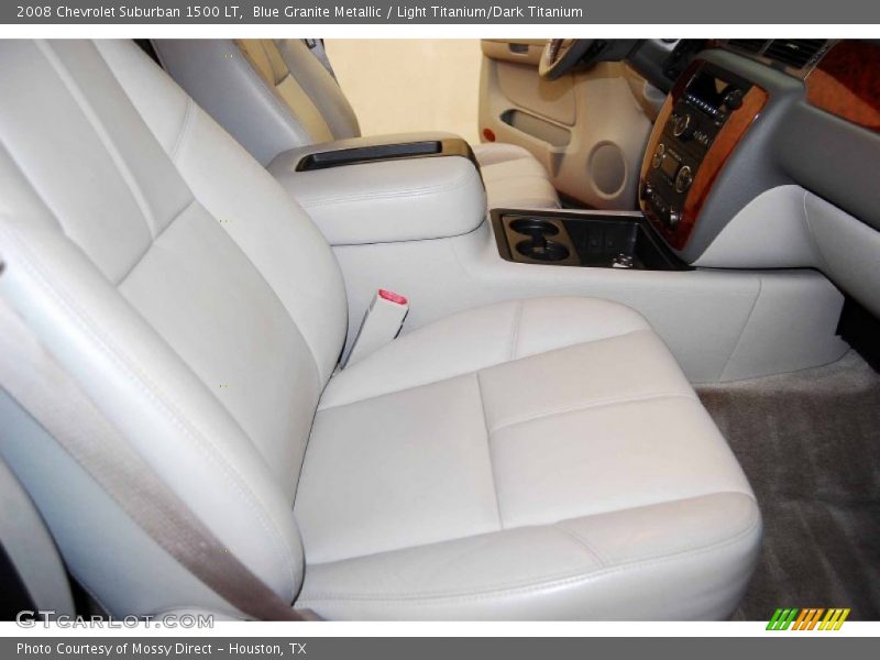 Blue Granite Metallic / Light Titanium/Dark Titanium 2008 Chevrolet Suburban 1500 LT