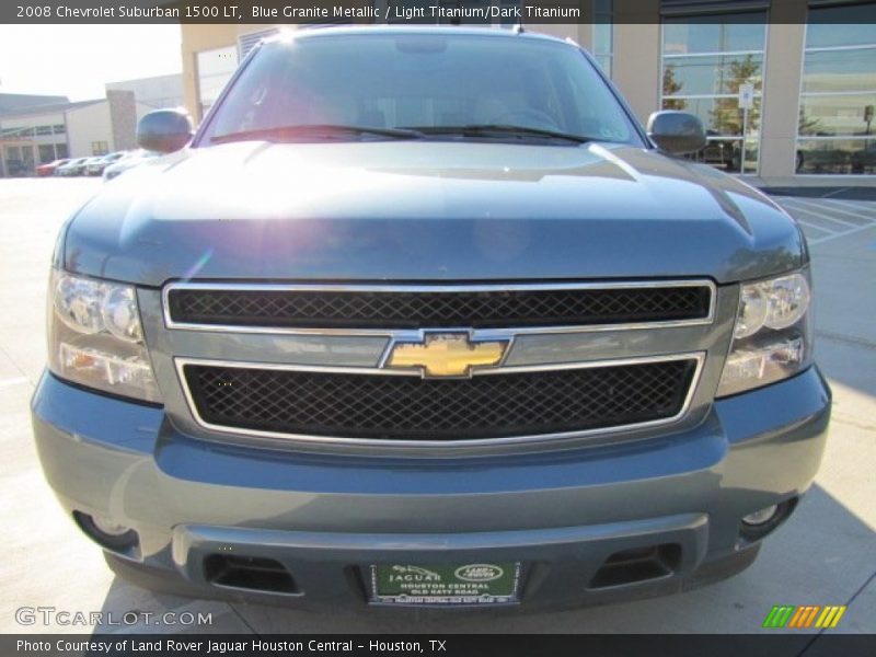 Blue Granite Metallic / Light Titanium/Dark Titanium 2008 Chevrolet Suburban 1500 LT