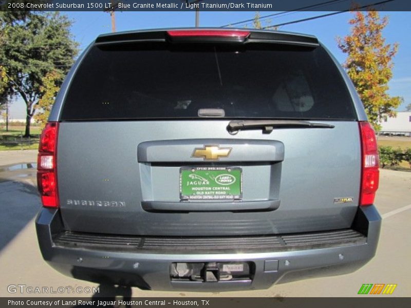 Blue Granite Metallic / Light Titanium/Dark Titanium 2008 Chevrolet Suburban 1500 LT