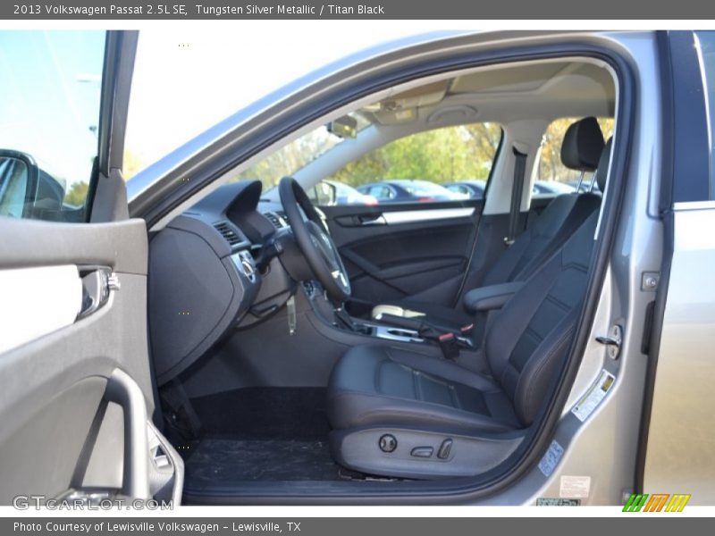 Tungsten Silver Metallic / Titan Black 2013 Volkswagen Passat 2.5L SE