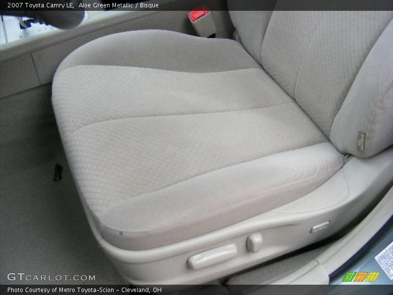 Aloe Green Metallic / Bisque 2007 Toyota Camry LE
