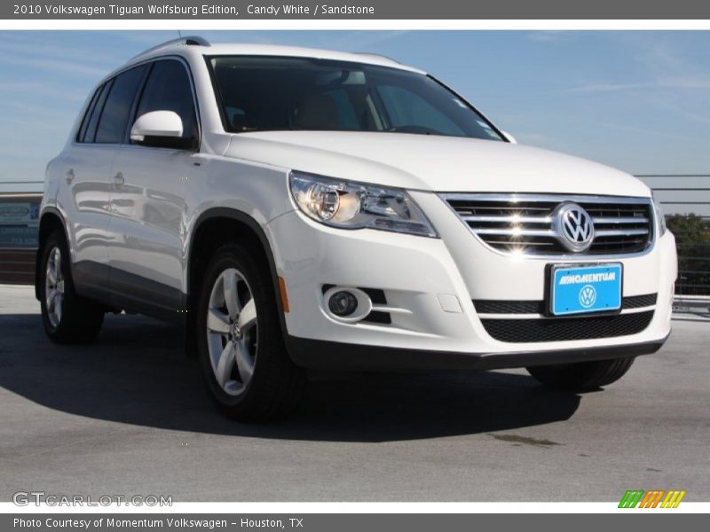 Candy White / Sandstone 2010 Volkswagen Tiguan Wolfsburg Edition