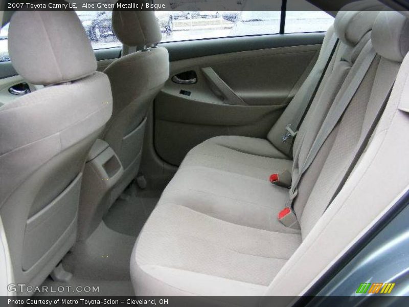 Aloe Green Metallic / Bisque 2007 Toyota Camry LE