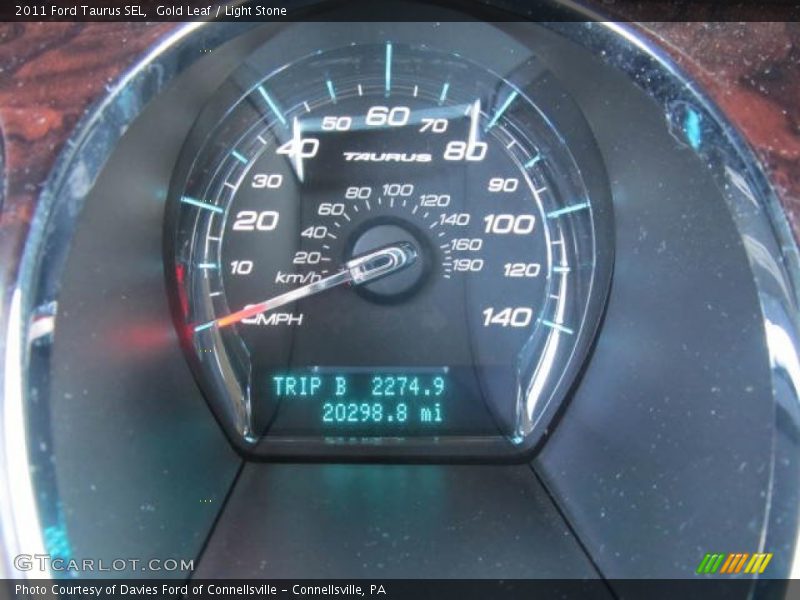 Gold Leaf / Light Stone 2011 Ford Taurus SEL