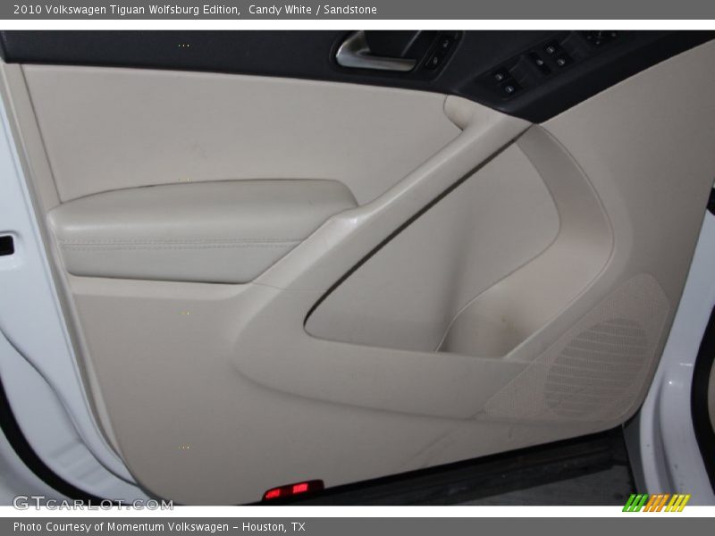 Candy White / Sandstone 2010 Volkswagen Tiguan Wolfsburg Edition