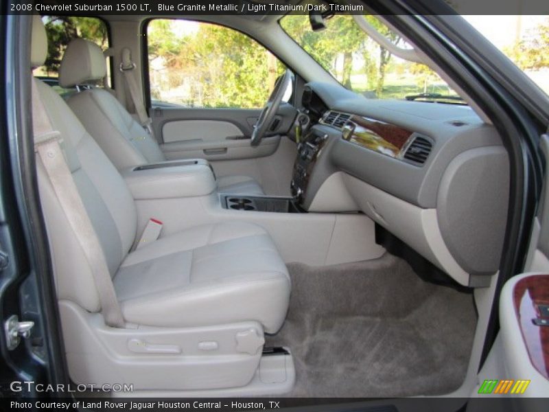 Blue Granite Metallic / Light Titanium/Dark Titanium 2008 Chevrolet Suburban 1500 LT