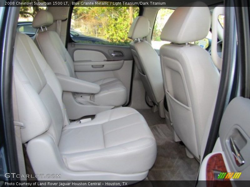 Blue Granite Metallic / Light Titanium/Dark Titanium 2008 Chevrolet Suburban 1500 LT
