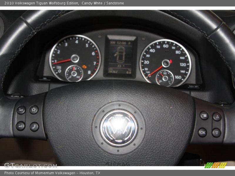 Candy White / Sandstone 2010 Volkswagen Tiguan Wolfsburg Edition