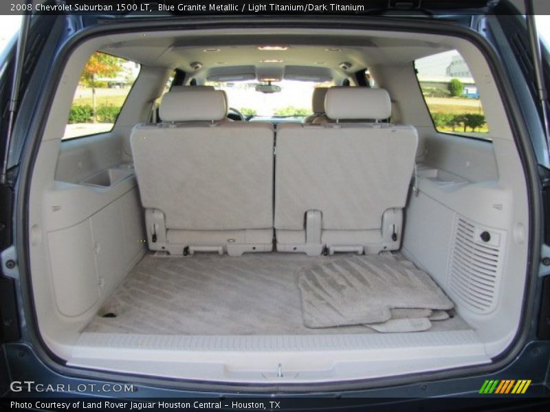 Blue Granite Metallic / Light Titanium/Dark Titanium 2008 Chevrolet Suburban 1500 LT