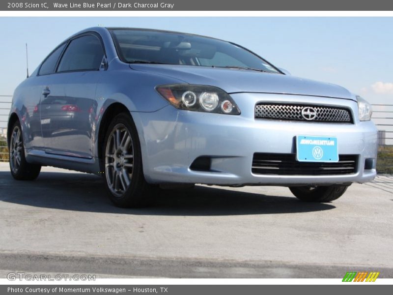 Wave Line Blue Pearl / Dark Charcoal Gray 2008 Scion tC