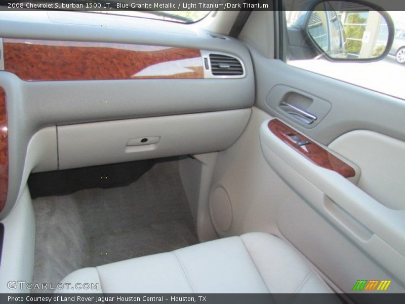 Blue Granite Metallic / Light Titanium/Dark Titanium 2008 Chevrolet Suburban 1500 LT