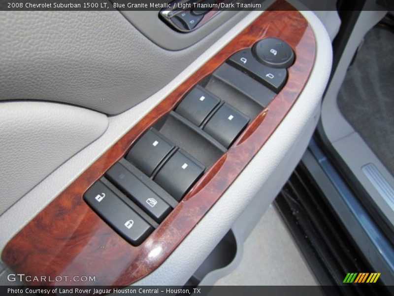 Blue Granite Metallic / Light Titanium/Dark Titanium 2008 Chevrolet Suburban 1500 LT