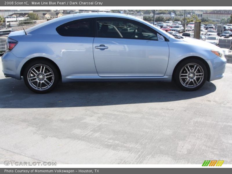 Wave Line Blue Pearl / Dark Charcoal Gray 2008 Scion tC
