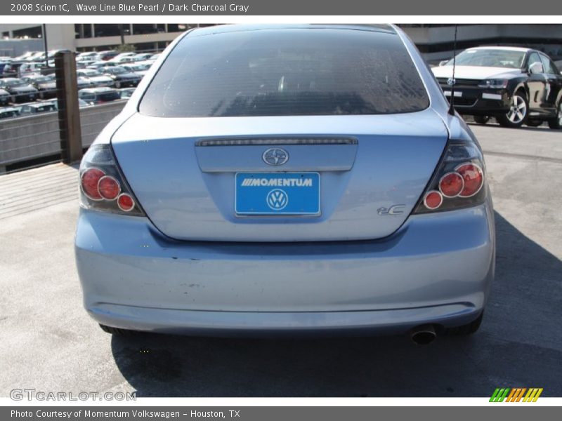 Wave Line Blue Pearl / Dark Charcoal Gray 2008 Scion tC