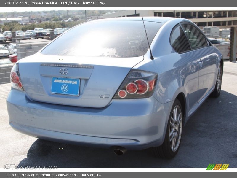 Wave Line Blue Pearl / Dark Charcoal Gray 2008 Scion tC