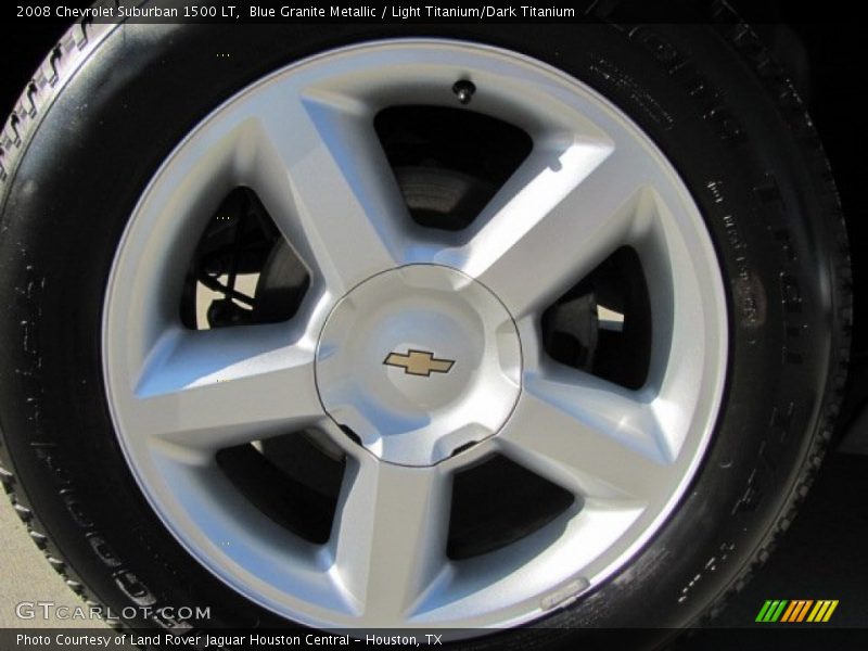 Blue Granite Metallic / Light Titanium/Dark Titanium 2008 Chevrolet Suburban 1500 LT