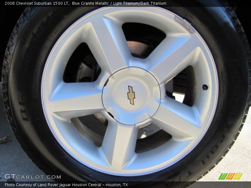 Blue Granite Metallic / Light Titanium/Dark Titanium 2008 Chevrolet Suburban 1500 LT