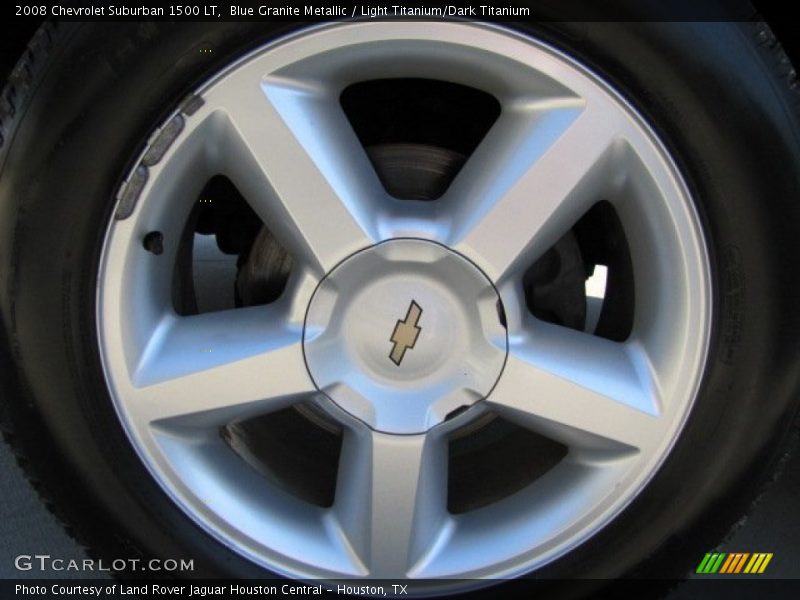 Blue Granite Metallic / Light Titanium/Dark Titanium 2008 Chevrolet Suburban 1500 LT