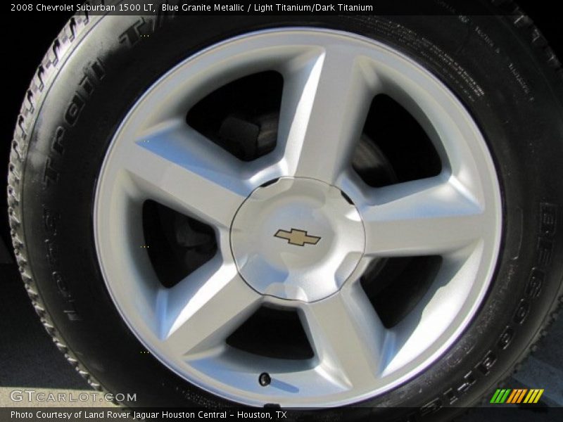 Blue Granite Metallic / Light Titanium/Dark Titanium 2008 Chevrolet Suburban 1500 LT