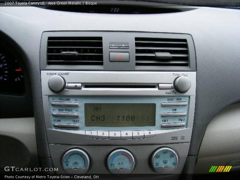 Aloe Green Metallic / Bisque 2007 Toyota Camry LE