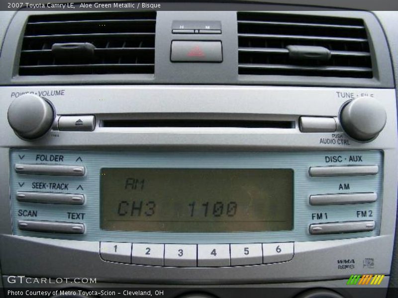 Aloe Green Metallic / Bisque 2007 Toyota Camry LE