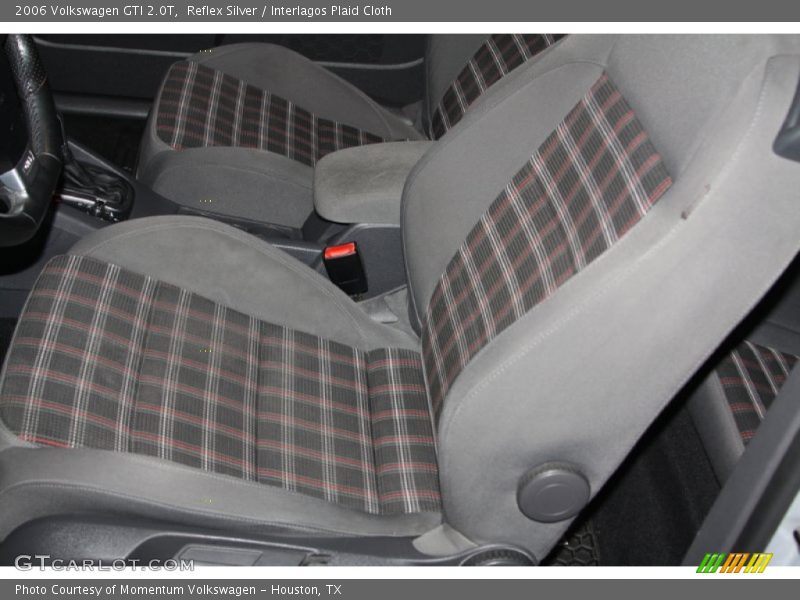 Reflex Silver / Interlagos Plaid Cloth 2006 Volkswagen GTI 2.0T