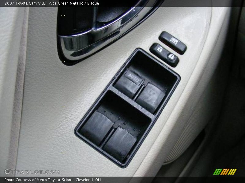 Aloe Green Metallic / Bisque 2007 Toyota Camry LE