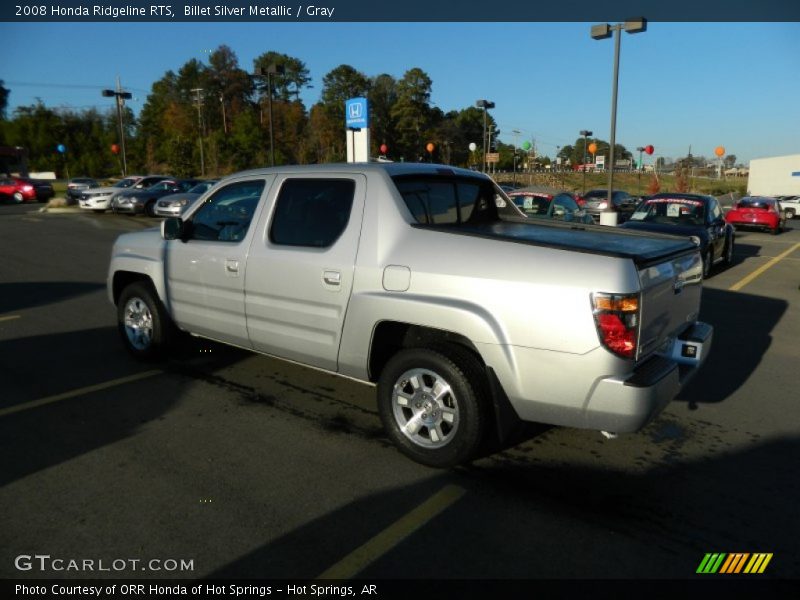 Billet Silver Metallic / Gray 2008 Honda Ridgeline RTS