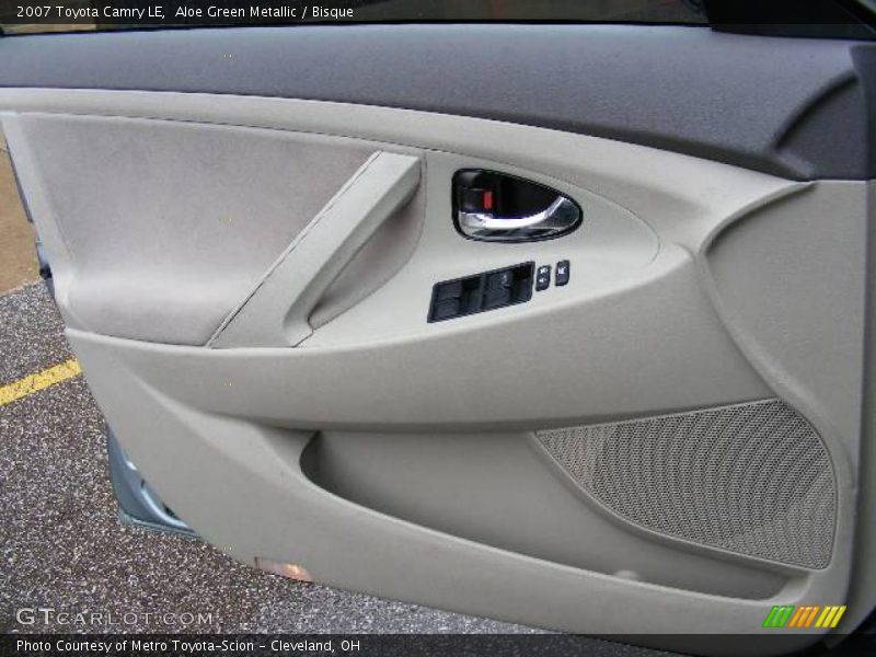 Aloe Green Metallic / Bisque 2007 Toyota Camry LE