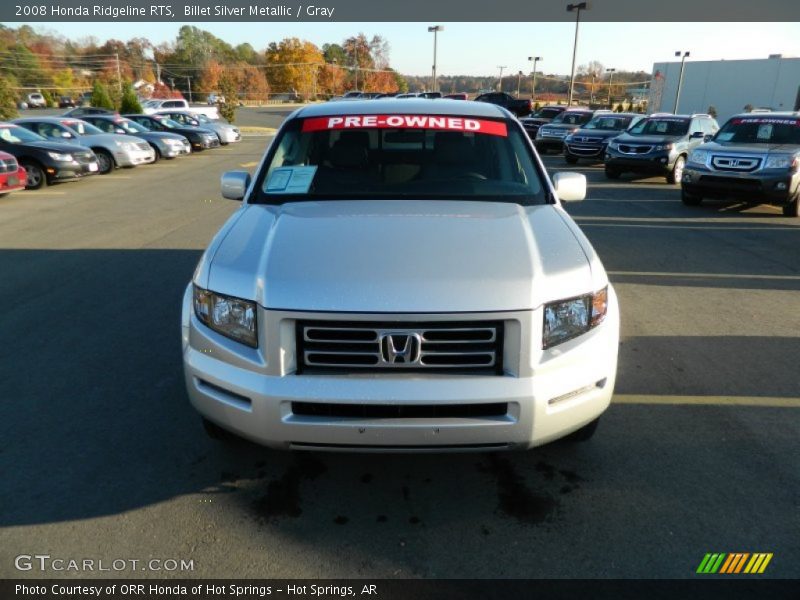 Billet Silver Metallic / Gray 2008 Honda Ridgeline RTS