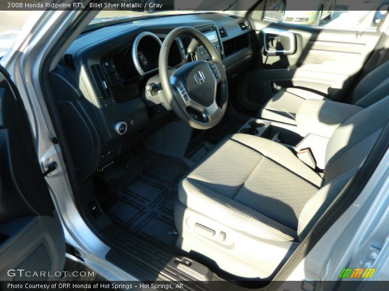 Billet Silver Metallic / Gray 2008 Honda Ridgeline RTS