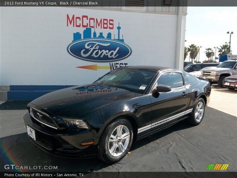Black / Charcoal Black 2013 Ford Mustang V6 Coupe