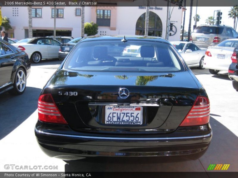 Black / Charcoal 2006 Mercedes-Benz S 430 Sedan