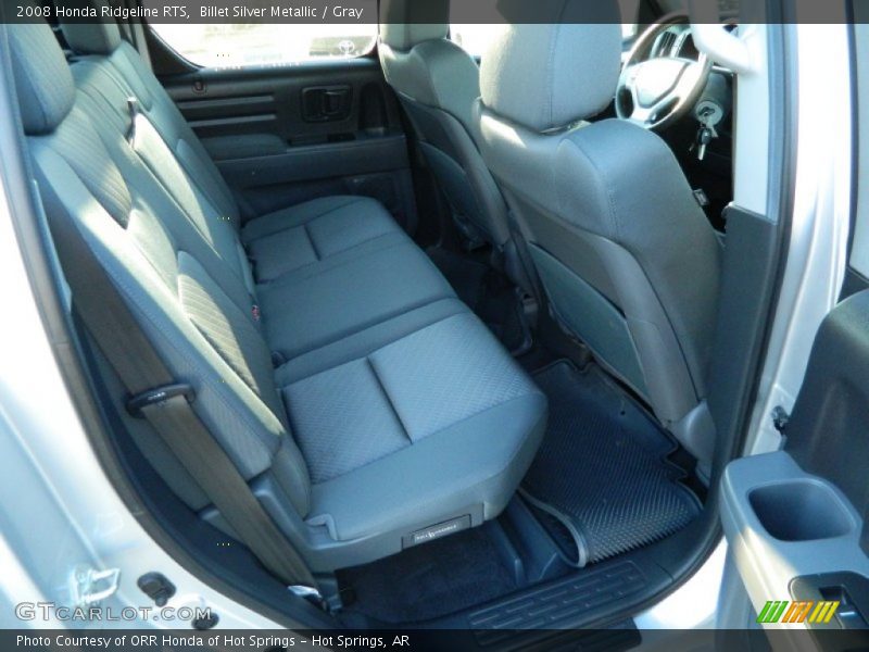 Billet Silver Metallic / Gray 2008 Honda Ridgeline RTS