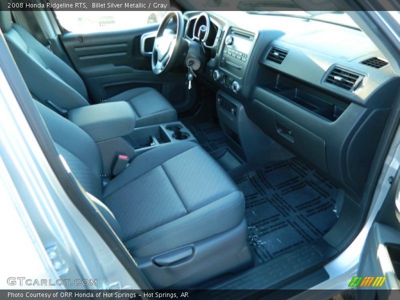 Billet Silver Metallic / Gray 2008 Honda Ridgeline RTS