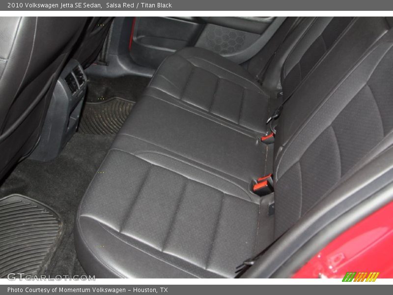 Salsa Red / Titan Black 2010 Volkswagen Jetta SE Sedan