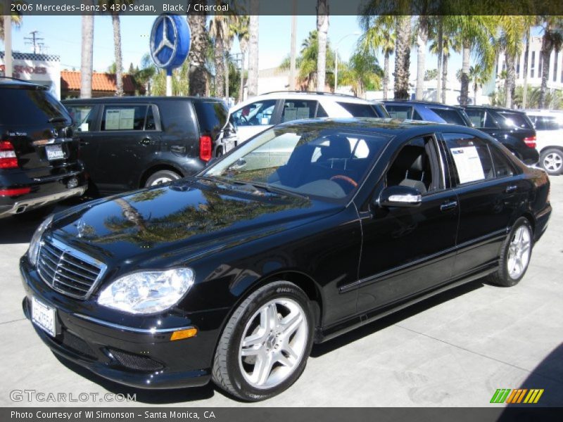 Black / Charcoal 2006 Mercedes-Benz S 430 Sedan