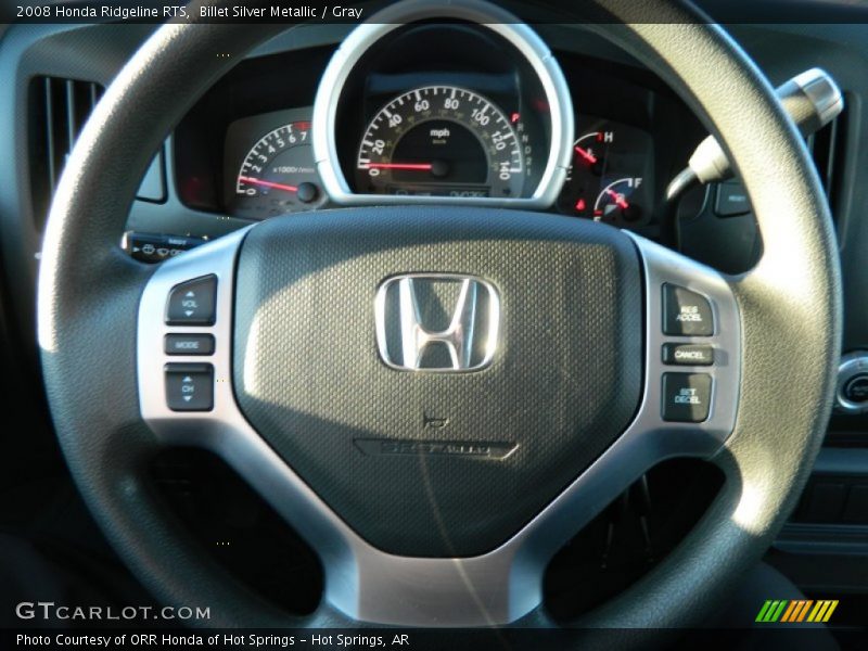 Billet Silver Metallic / Gray 2008 Honda Ridgeline RTS