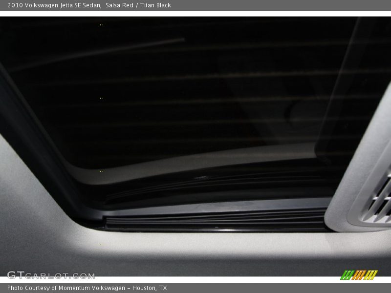 Salsa Red / Titan Black 2010 Volkswagen Jetta SE Sedan