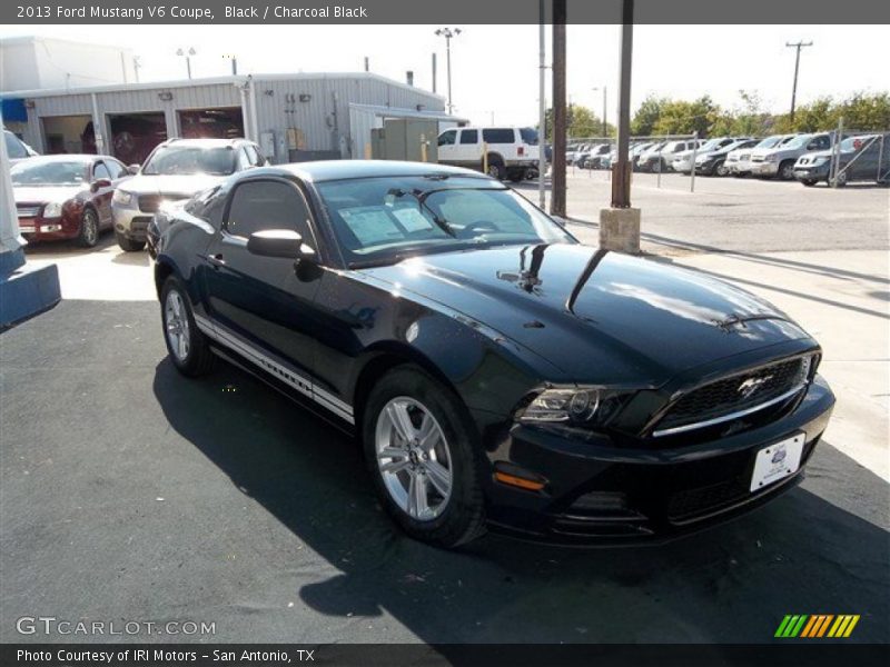 Black / Charcoal Black 2013 Ford Mustang V6 Coupe