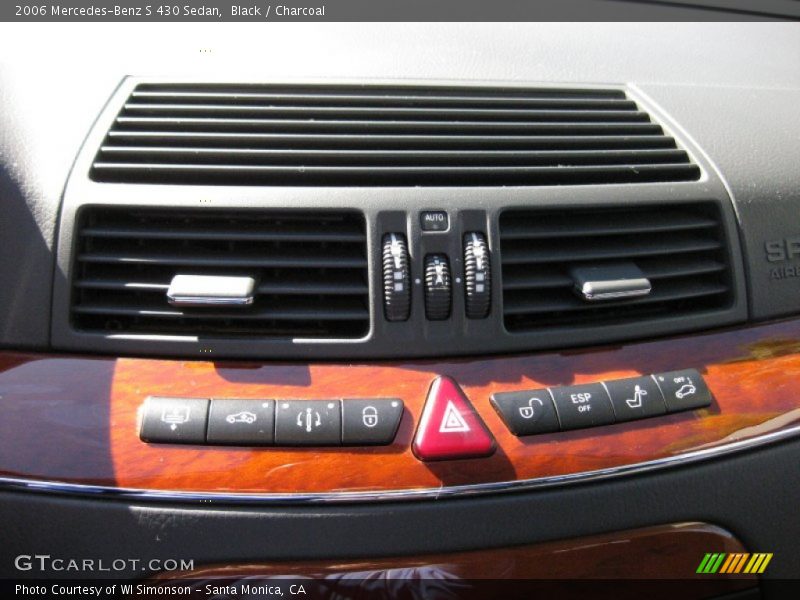 Black / Charcoal 2006 Mercedes-Benz S 430 Sedan
