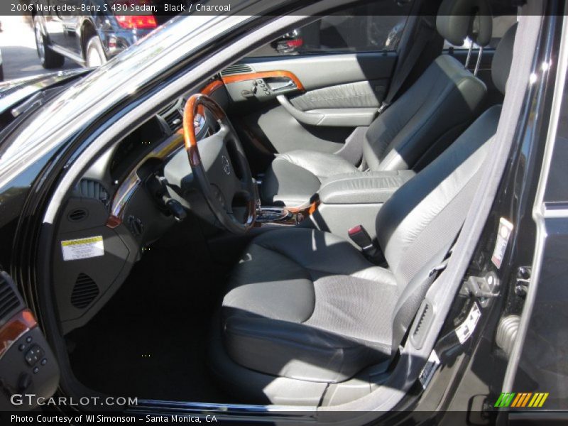 Black / Charcoal 2006 Mercedes-Benz S 430 Sedan