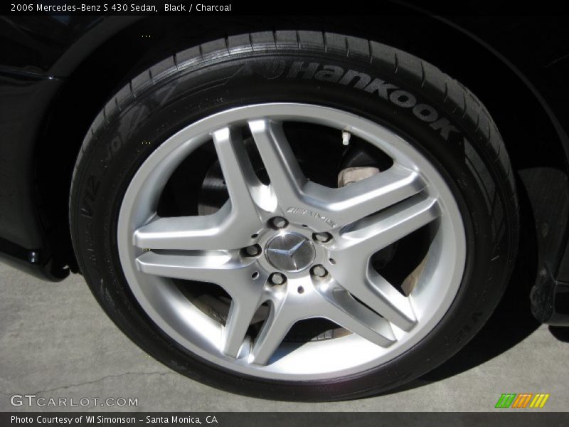 Black / Charcoal 2006 Mercedes-Benz S 430 Sedan