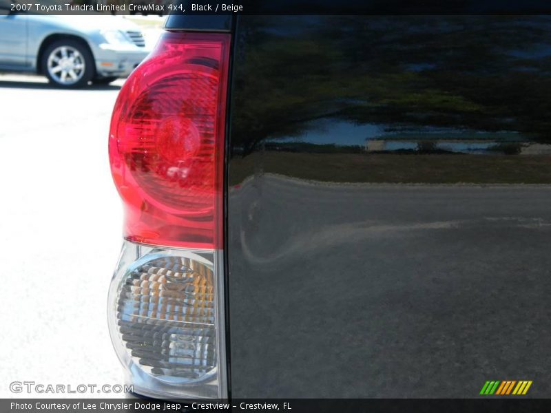 Black / Beige 2007 Toyota Tundra Limited CrewMax 4x4