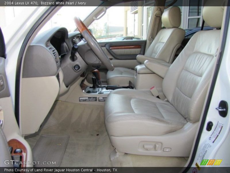 Blizzard White Pearl / Ivory 2004 Lexus LX 470