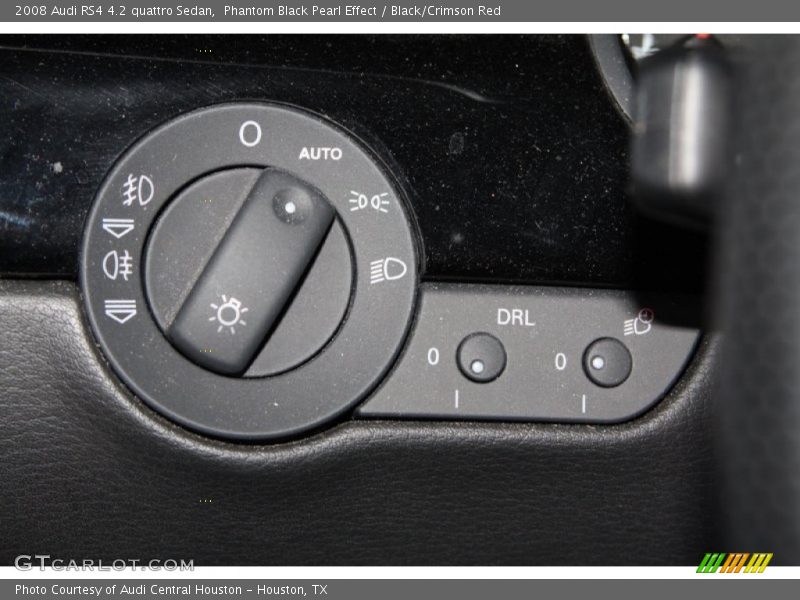 Controls of 2008 RS4 4.2 quattro Sedan